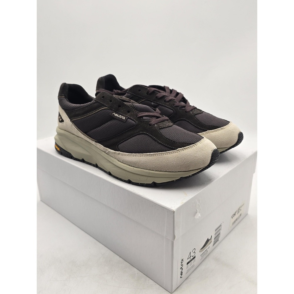 Neutra‎ Hakone V2 Shoes Mens Size 9.5 Gray Suede Running Sneaker RV2008-690 New